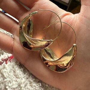 Gold Hoop Earrings